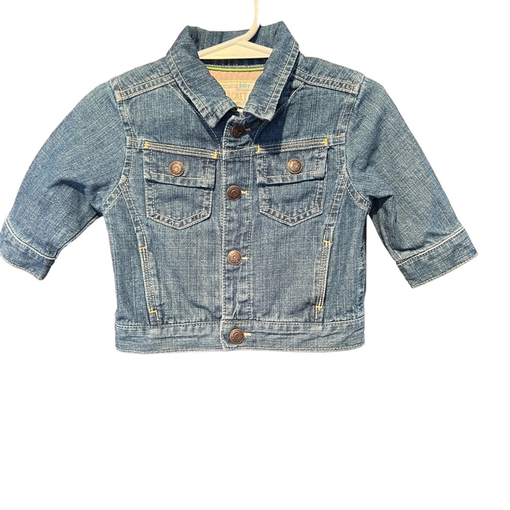 Genuine Baby By Oshkosh Baby Boy Denim Jacket Sz 6 mon